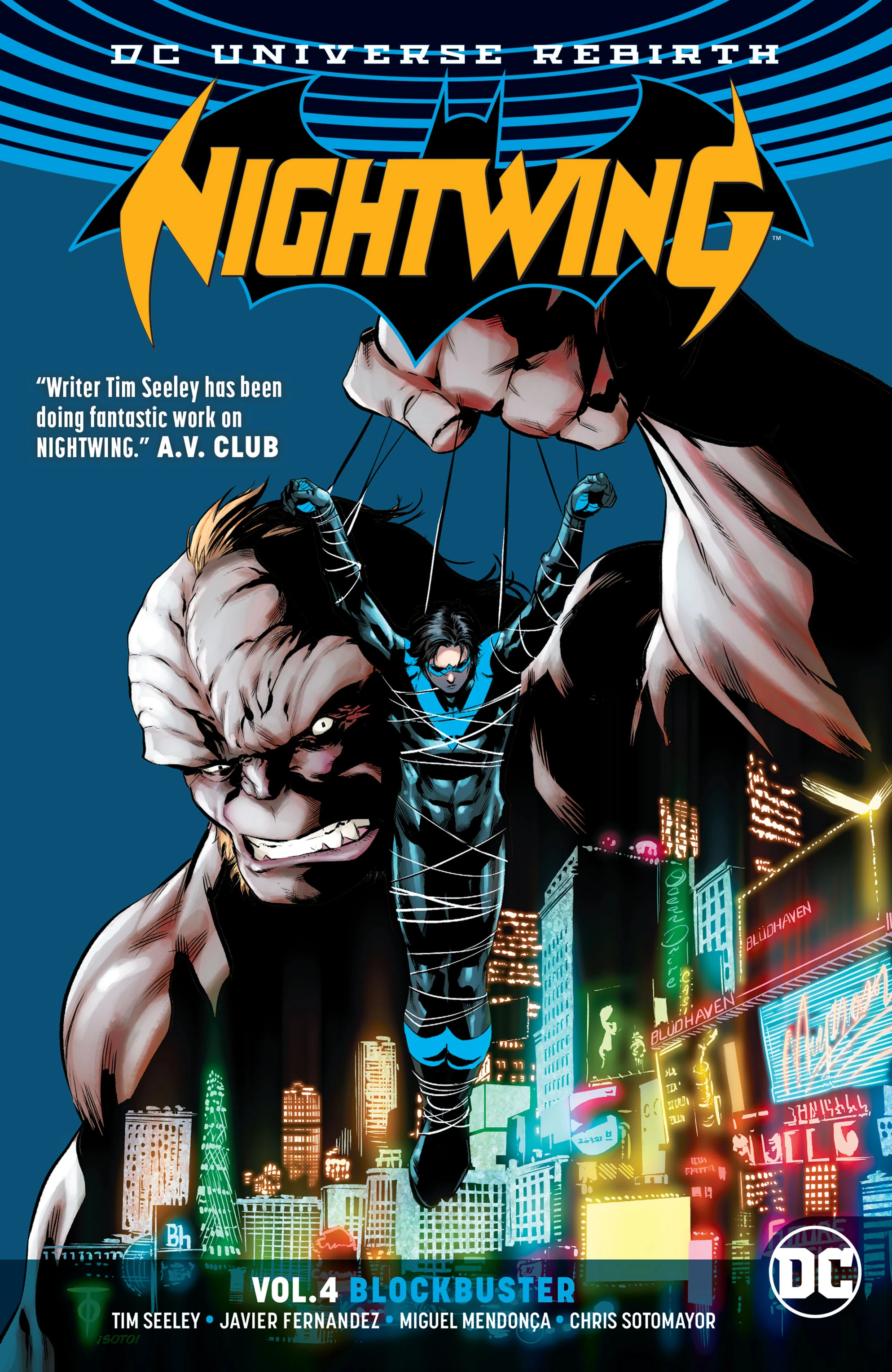 Nightwing Vol. 4: Blockbuster (DC, 2018) cover